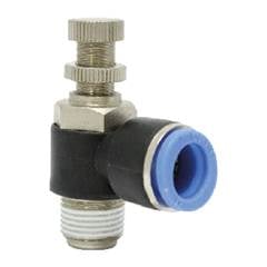 Conexao Regulador Pneumatico de Fluxo 5mm x 04 Npt