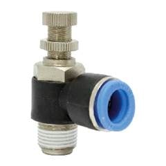 Conexao Regulador Pneumatico de Fluxo 1/8 x 08 Npt