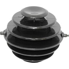 Difusor De Ar Central Lateral Direito/Esquerdo Preto Citroen C3