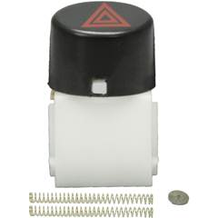 Botão Pisca Alerta Completo Preto  Uno 11/15  Fiorino Nova 14/...