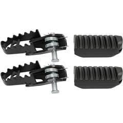 Pedaleira Dianteira Completa Com Borracha Bros 125/150 2014 Nx/Xr/Xlr/Nxr125/150 ..
