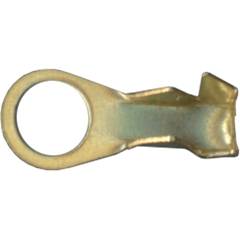 Terminal Elétrico Latão 6,0mm Aperto