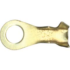 Terminal Elétrico Latão 5,0mm Aperto Com 100