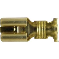 Terminal Latão Encaixe Fêmea Sem Trava