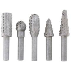 Jogo de Lima Rotativa 5 Peças para Madeira MTX