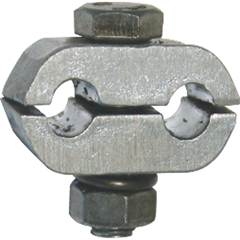 Abraçadeira 2 Canos Mwm  Alumínio