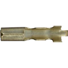 Terminal Latão Fêmea Aperto Moto Com 100