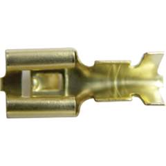 Terminal Latão Encaixe Fêmea Com Trava Com 100