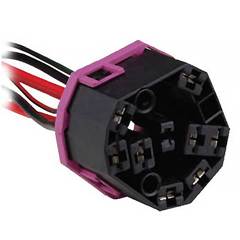 Chicote 8 Vias Comutador Ignição Gol/Voyage G-V 2009/2013 Saveiro 2010/...  Fox/Crosfox/Spacefox/Polo 2002/2014 Golf 2002/2014 A3 2002/2006 Bora/New Beetle/Passat 2001/2011 Caminhões VW 2002/...