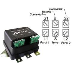 Rele Duplo De Farol 24v