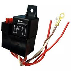 Porta Rele 4 Terminais Completo 12v 40a