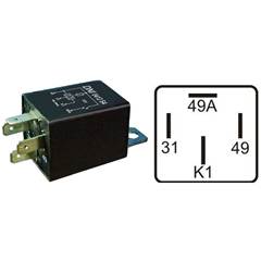 Rele De Pisca Alta Potencia 12v/600w - Contato Reforçado 180a De Pico 42mm