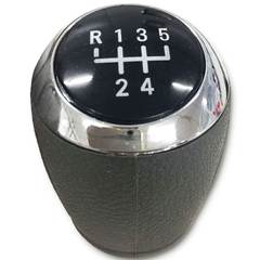 Bola Alavanca De Cambio Cinza Onix/Prisma/Cobalt/Spin/Sonic  Encaixe Parafuso