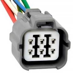 CHICOTE 6 VIAS BICO INJETOR HILUX/SW4 DIESEL (2005/2015)