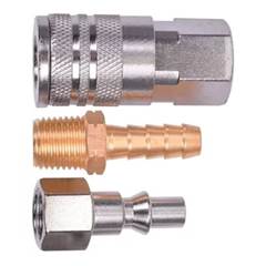 KIT ENGATE RAPIDO 1/4 NPT P/ MANG. 1/4