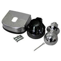 KIT ENGATE CARRETINHA TOMADA PRETA