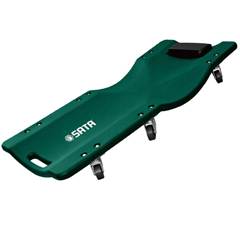 Esteira para Mecânico com Encosto Almofadado e Rodas