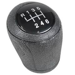 Bola Alavanca Cambio Cruze 6 Marchas Preto