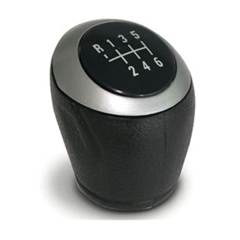 BOLA ALAVANCA DE CAMBIO 6 MARCHAS ARO CINZA JOY/ONIX/PRISMA/COBALT/SPIN 16/...