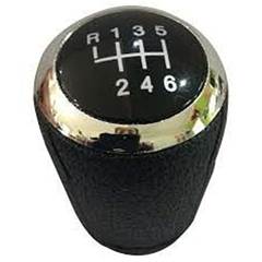 BOLA ALAVANCA DE CAMBIO 6 MARCHAS ARO CROMADO JOY/ONIX/PRISMA/COBALT/SPIN 16/...