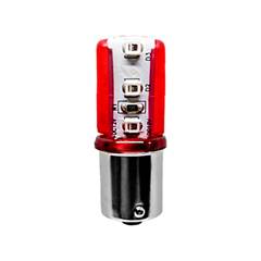LAMPADA LED 1141 15W 24V VERMELHA 3 LED