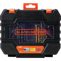 JG. DE FURAR/PARAFUSAR C/ 31 PEÇAS B&D