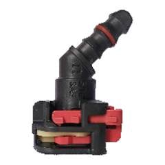 Conector Quick 45º 5/16x5/16 Ford
