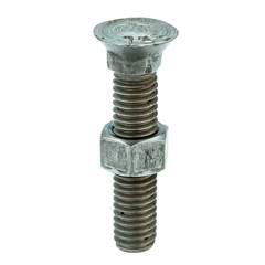 Parafuso Para Arado Com Porca Polido 7/16X3