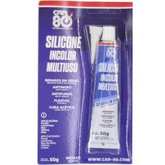 Car 80 Silicone Acetico Incolor 50g