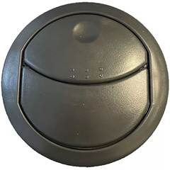 Difusor Ar Central e Lateral Palio 05/.. Cinza