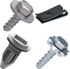 Kit Com 18 Peças Para Choque Traseiro Celta 0112/p