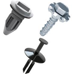 Kit Com 14 Peças Para Choque Tras Agile 1014