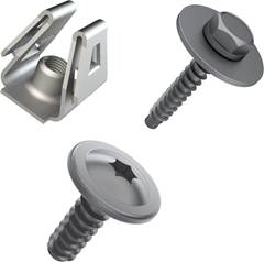 Kit Com 5pcs Guia Parachoque Diant Track