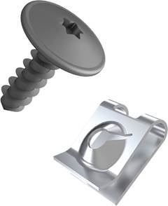Kit Com 24pcs defletor P.choque Diant Tor