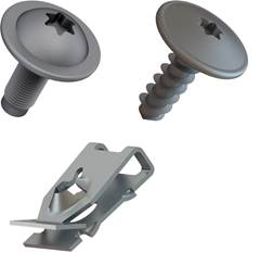 Kit Com 19 Peças Para Choque Traseiro Polo Sedan 03