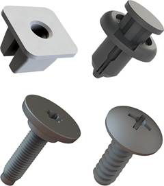 Kit Com 8pcs P.choque Tras Fit 0408