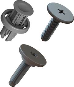 Kit Com 13 Peças Para Choque Traseiro Fit 1419