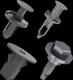 Kit Com 14 Peças Para Choque Tras Corolla 0914
