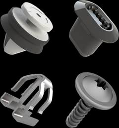 Kit Com 12 Peças Coluna Interno B 208 1119/2008