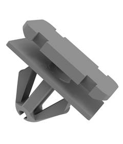 Grampo Moldura Paralamas Jeep Compass Preto sem Espuma