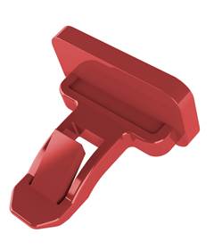 Grampo Spoiler Dianteiro Vermelho Coroll