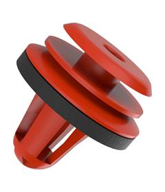 Grampo Forro Porta Bmw Serie 3/5/6/8/M8 Vermelho