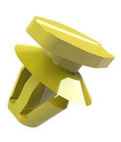 Grampo Borracha Porta Compass/Renegade Amarelo