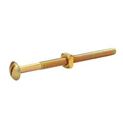 Parafuso Cama Fendado Completo 1/4x110