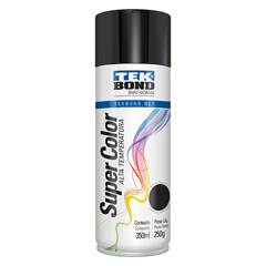 Tinta Spray Alta Temperatura Preto Fosco 350ml Tekbond