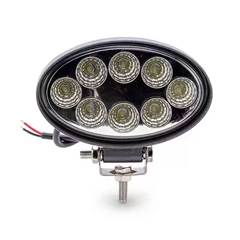 FAROL AUX. OVAL 8 LED 24W BIVOLT