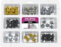 Kit 2 Pesada C/135 Grampos Forros de Por
