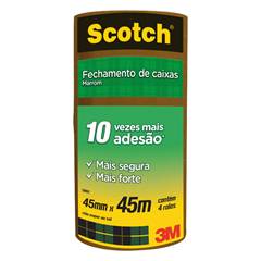 Fita Empacotamento Marrom Rl 45mm X 45m