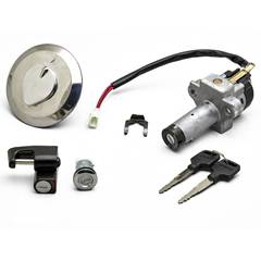 Conjunto De Trava - (4 Peças) - Cg 150 Titan Es (2004-2008) / Cg 150 Titan Ks (2004-2008) / Cg 150 Sport (2005-2008) / Cg 150 Titan Esd (2004-2008) / Cg 150 Job (2004-2008)