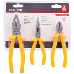 JG. DE ALICATE 3 PECAS ROBUST